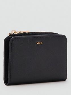 Mango Coin Pouch, Black - view 2, Black