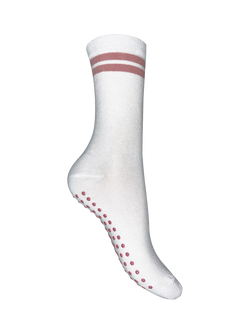 Charnos Active Gripper Ankle Socks, Cream/Pink