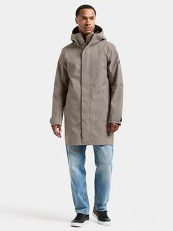 Didriksons George Waterproof Parka, Ash Brown - view 2, Ash Brown
