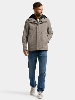 Didriksons Logan Waterproof Jacket - view 2, Ash Brown