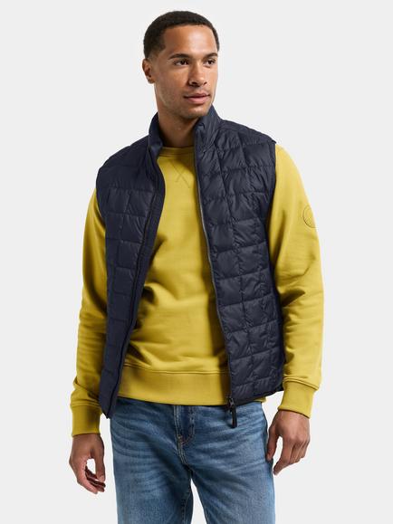 Didriksons Samuel Lightly Padded Gilet, Dark Night Blue
