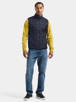 Didriksons Samuel Lightly Padded Gilet - view 2, Dark Night Blue