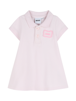 HUGO BOSS Baby Sporty Polo Dress, Festival Bloom, Festival Bloom