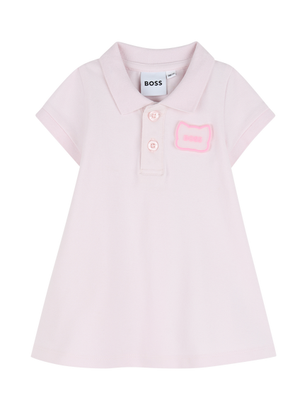 BOSS Baby Sporty Polo Dress, Festival Bloom, Festival Bloom