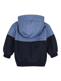 HUGO BOSS Baby Zip Front Windbreaker Jacket - view 2, Navy