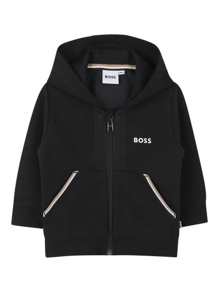 BOSS Baby Logo Tracksuit, Black, Black