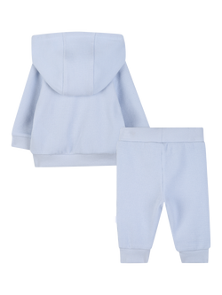 BOSS Colour Block Tracksuit Set, Pale Blue - view 2, Pale Blue