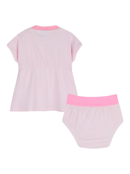 HUGO BOSS Baby Short Sleeve Dress Set, Festival Bloom - view 2, Festival Bloom