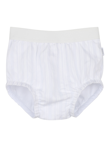 HUGO BOSS Kids' Short Sleeve Seersucker Dress Set, White - view 2, White