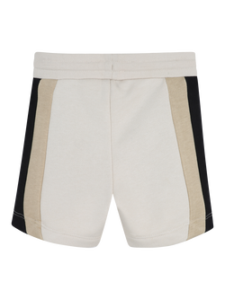 HUGO BOSS Baby Fleece Drawstring Bermuda Shorts, Sand - view 2, Sand