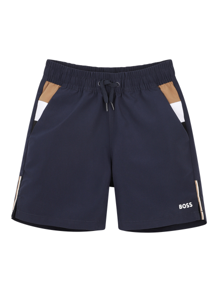 HUGO BOSS Baby Swim Shorts, Navy, Navy
