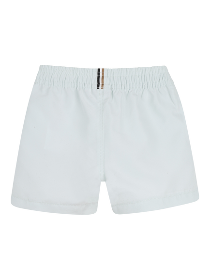 HUGO BOSS Baby Logo Swim Shorts, Sprout Green - view 2, Sprout Green
