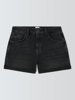 AND/OR Sunset Denim Shorts, Washed Black, Washed Black