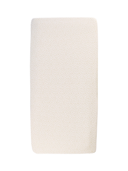 Tutti Bambini Cot Fitted Sheets & Mattress Protector Bundle, White Winter - view 2, White Winter