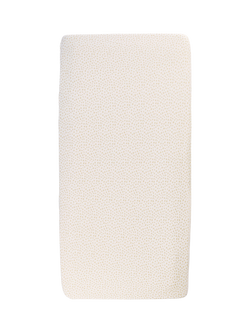 Tutti Bambini Cotbed Fitted Sheets & Mattress Protector Bundle, White Winter - view 2, White Winter