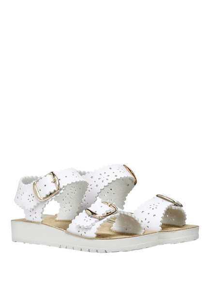 Geox Kids' Costarei Open Toe Sandals, White - view 2, White