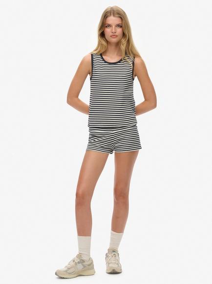 Superdry Athletic Essentials Fold Over Shorts, Eclipse Navy