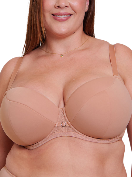 Curvy Kate Daze Balcony Bra, Latte, Latte