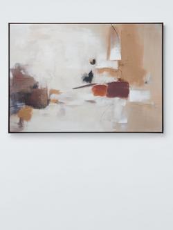 John Lewis 'Autumn Echo' Abstract Framed Canvas Print, Natural - view 2, Multi