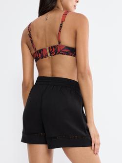 Triumph Summer Wear Linen Blend Shorts - view 2, Black