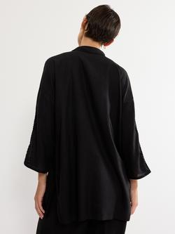 Triumph Summer Wear Linen Blend Boyfriend Shirt - view 2, Black