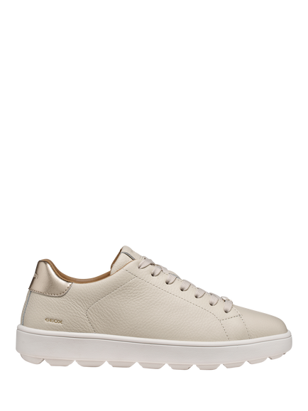 Geox Spherica Ecub-1 B Low Top Trainers, Gold/Multi, Gold/Multi
