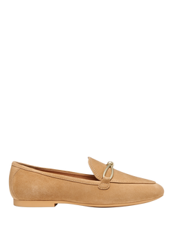 Geox Palmari Suede Ballerina Pumps, Beige, Beige