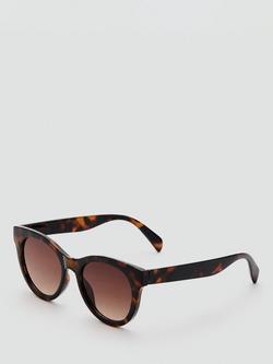 Mango Cat Eye Sunglasses, Chocolate - view 2, Chocolate
