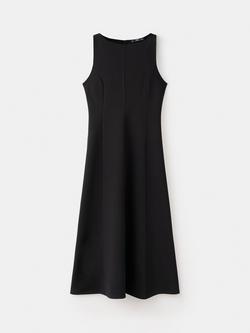 Mango A-Line Sleeveless Maxi Dress, Black, Black
