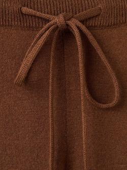 Mango Wool Blend Wide Leg Trousers, Caramel - view 2, Caramel