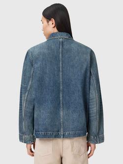 AllSaints Mukesh Denim Jacket, Blue Indigo - view 2, Blue Indigo