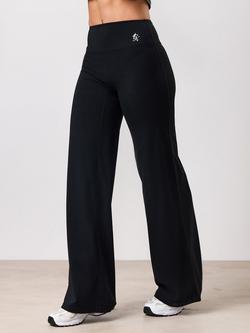 Gym King 365 Straight Leg Yoga Trousers, Black
