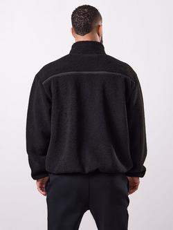 Gym King Borg Funnel Neck Jacket, Black - view 2, Black