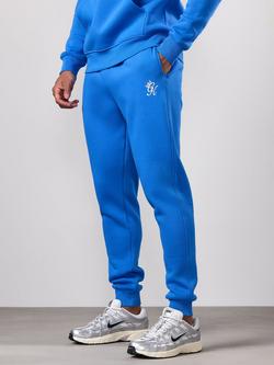 Gym King Fundamental Slim Fit Joggers, Blue Surge