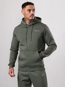 Gym King Cotton Blend Fundamental Hoodie, Deep Olive, Deep Olive