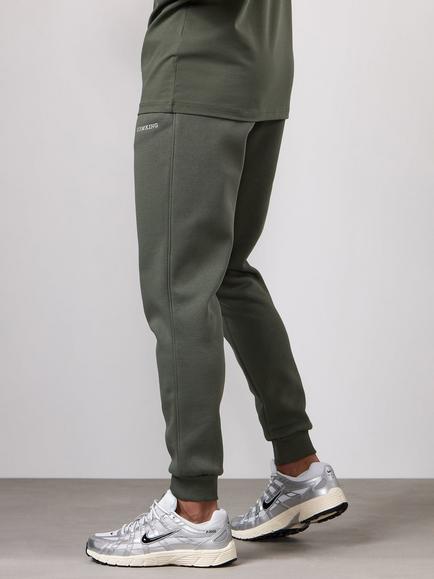 Gym King Cotton Blend Fundamental Joggers, Deep Olive - view 2, Deep Olive