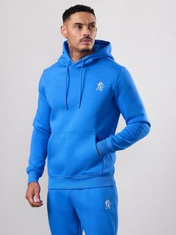 Gym King Fundamental Regular Fit Hoodie, Blue Surge