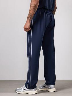 Gym King Side Stripe Straight Joggers, Navy - view 2, Navy