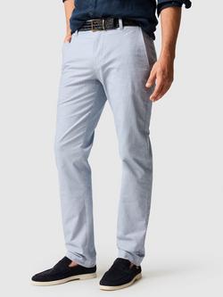 Rodd & Gunn Cotton Rich Micro Structure Gunn Chinos - view 2, Dusk