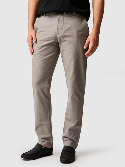 Rodd & Gunn Cotton Rich Micro Structure Gunn Chinos - view 2, Latte