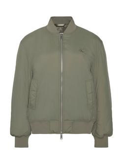 Calvin Klein Essential Water Repellent Bomber Jacket, Dusty Olive, Dusty Olive
