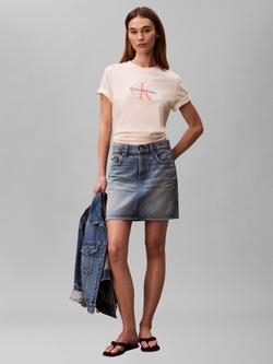 Calvin Klein Hero Monogram Logo T-Shirt - view 2, Calico