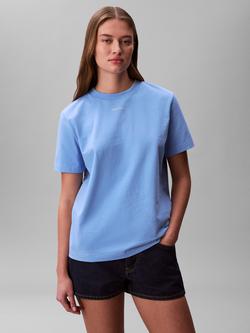 Calvin Klein Classic Logo T-Shirt, Blue Descent - view 2, Blue Descent