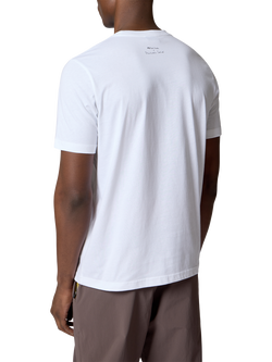 Paul Smith Stairwell Series Graphic Print Crew Neck Cotton T-Shirt, White - view 2, White