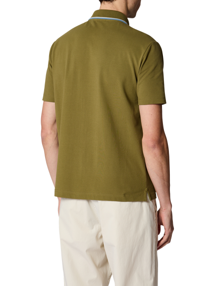 Paul Smith Regular Fit Polo Shirt, Green - view 2, Green