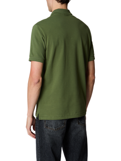 Paul Smith Cotton Regular Fit Polo Top, Green - view 2, Green