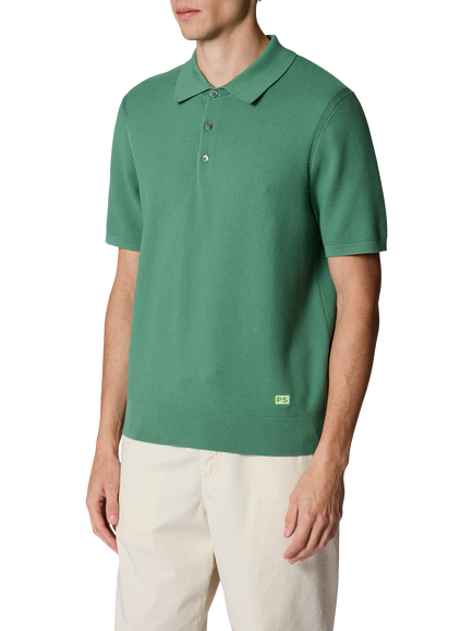 Paul Smith Cotton Polo Shirt, Green, Green