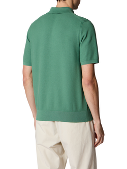 Paul Smith Cotton Polo Shirt, Green - view 2, Green