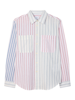 Paul Smith Casual Fit Two Pocket Shirt, White, White