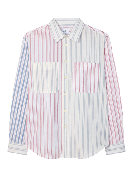 Paul Smith Casual Fit Two Pocket Shirt, White, White